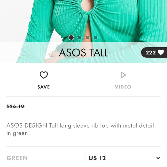 Long Sleeve Rib Top - Picture 5 of 10